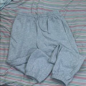 Gray Jogger Sweatpants